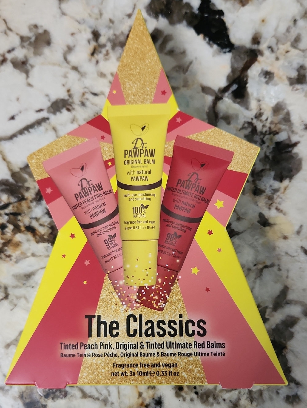 Dr. Pawpaw Tinted Balm Set Of 3 NIB
